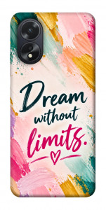 Чохол Dream without limits для Oppo A38