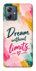 Чехол Dream without limits для Motorola Moto G54