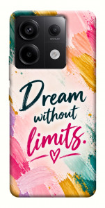 Чехол Dream without limits для Xiaomi Redmi Note 13 Pro 4G