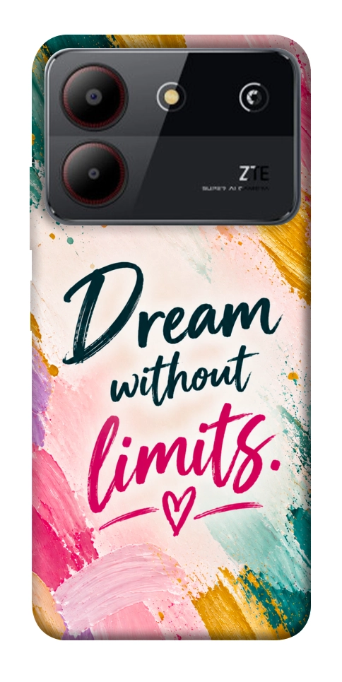 Чехол Dream without limits для ZTE Blade A54 4G