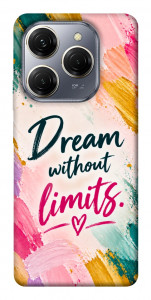 Чохол Dream without limits для TECNO Spark 20 Pro