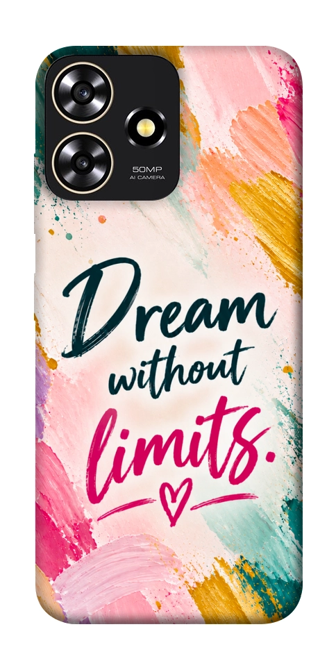 Чехол Dream without limits для ZTE Blade A73 4G