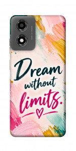 Чехол Dream without limits для Motorola Moto E14