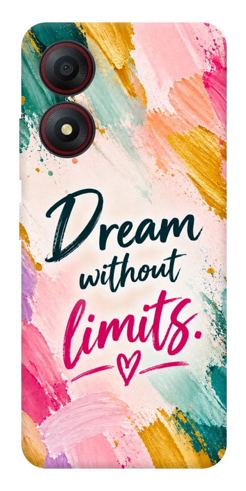 Чехол Dream without limits для ZTE Blade A34 4G