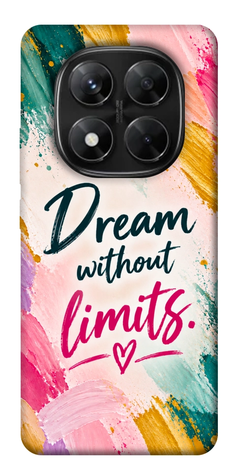 Чехол Dream without limits для Xiaomi Redmi Note 14 Pro 5G