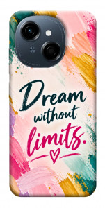 Чехол Dream without limits для TECNO Spark Go 1 (KL4)