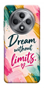 Чехол Dream without limits для Oppo Reno 12 F 4G