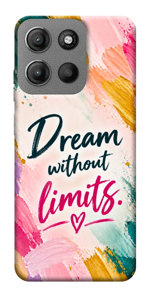 Чехол Dream without limits для Motorola Moto G15 4G