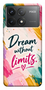 Чехол Dream without limits для Xiaomi Poco F6 Pro