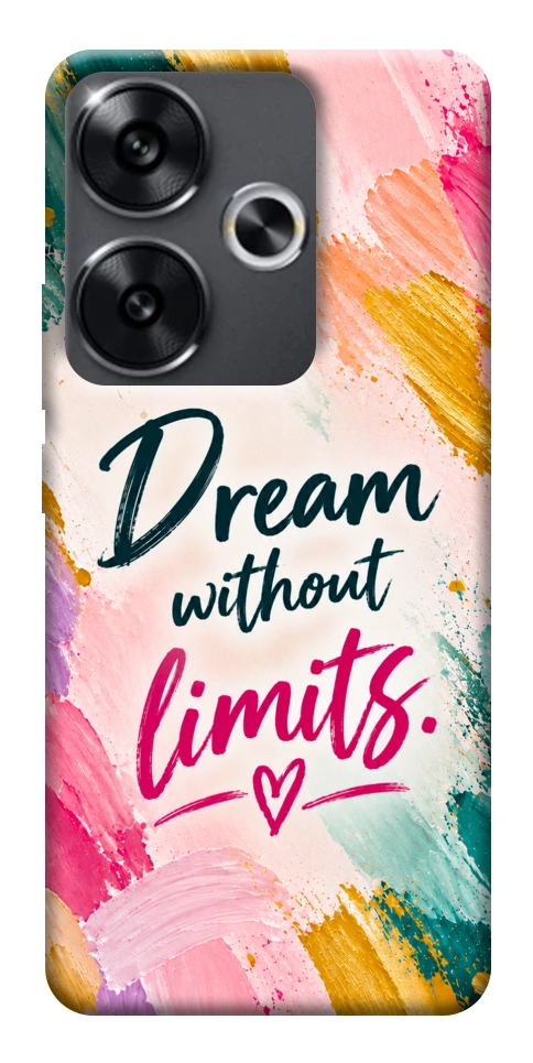 Чехол Dream without limits для Xiaomi Poco F6