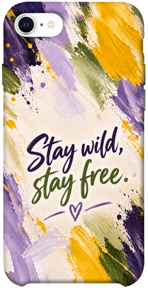 Чехол Stay wild для iPhone SE (2020)