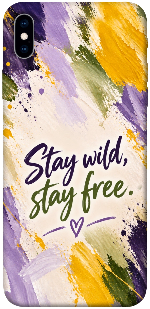 Чехол Stay wild для iPhone XS Max