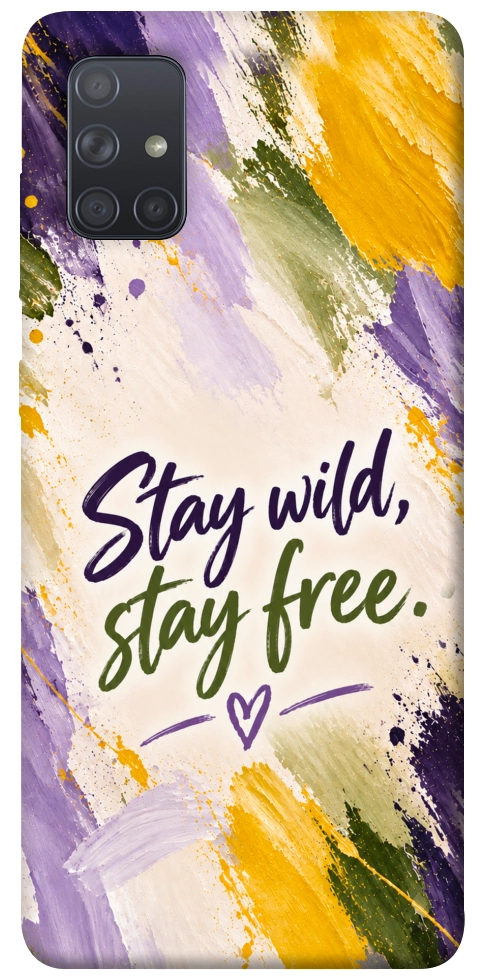 Чохол Stay wild для Galaxy A71 (2020)