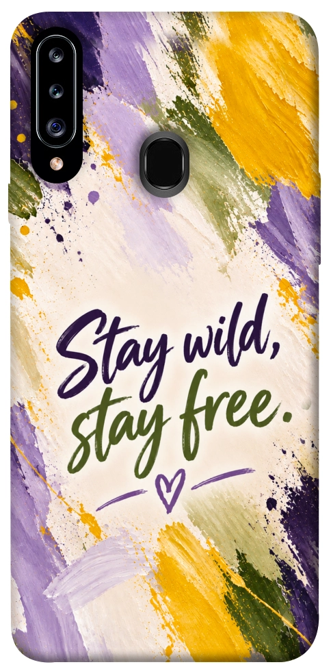 Чехол Stay wild для Galaxy A20s (2019)