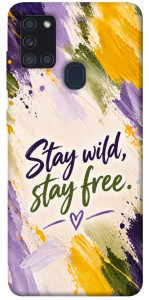 Чехол Stay wild для Galaxy A21s (2020)