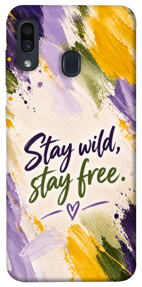 Чохол Stay wild для Galaxy A30 (2019)