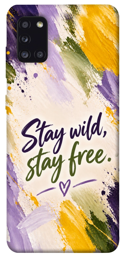 Чохол Stay wild для Galaxy A31 (2020)