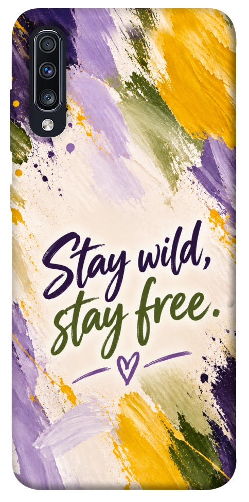 Чехол Stay wild для Galaxy A70 (2019)