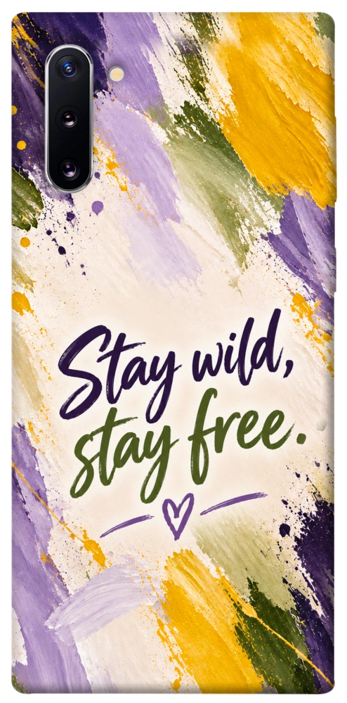 Чехол Stay wild для Galaxy Note 10 (2019)