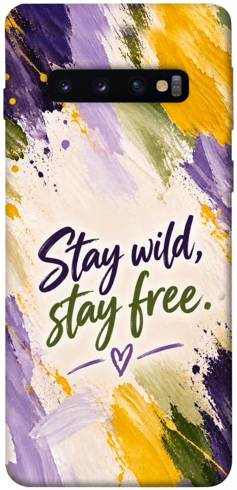 Чохол Stay wild для Galaxy S10 (2019)