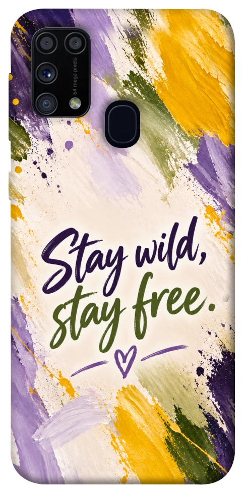 Чехол Stay wild для Galaxy M31 (2020)
