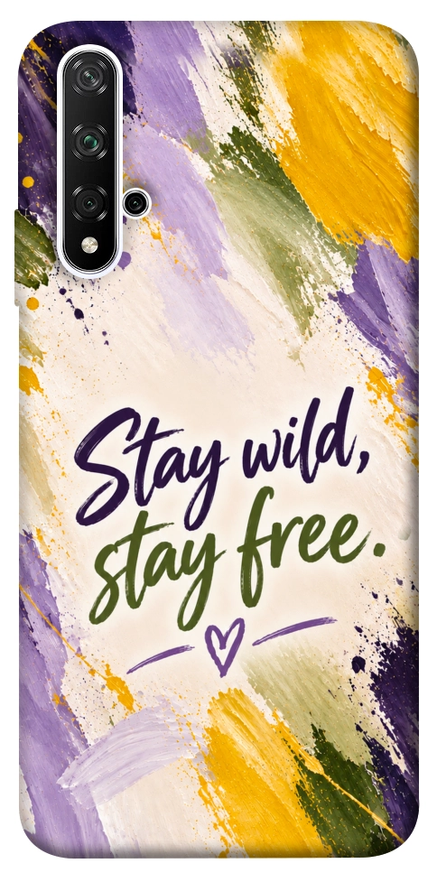Чехол Stay wild для Huawei Honor 20