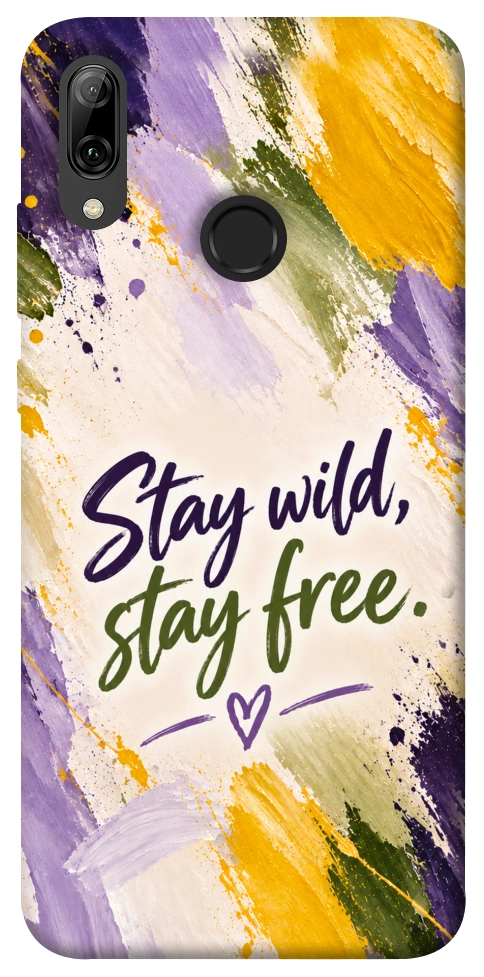 Чехол Stay wild для Huawei P Smart (2019)