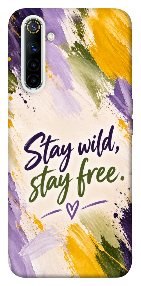 Чехол Stay wild для Realme 6