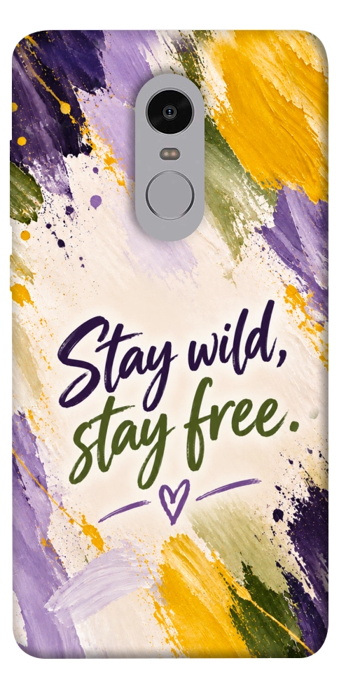 Чехол Stay wild для Xiaomi Redmi Note 4X