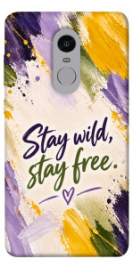 Чехол Stay wild для Xiaomi Redmi Note 4 (Snapdragon)