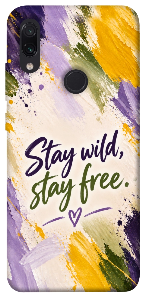 Чехол Stay wild для Xiaomi Redmi Note 7