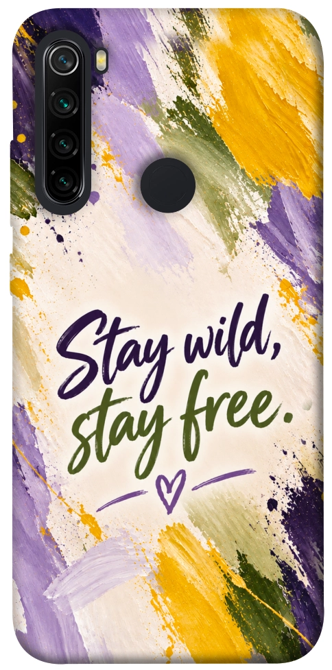 Чехол Stay wild для Xiaomi Redmi Note 8