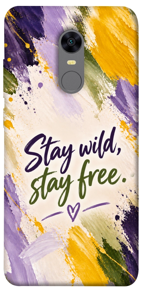 Чохол Stay wild для Xiaomi Redmi Note 5 (Single Camera)