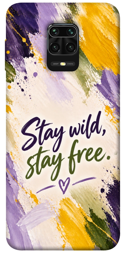 Чехол Stay wild для Xiaomi Redmi Note 9 Pro