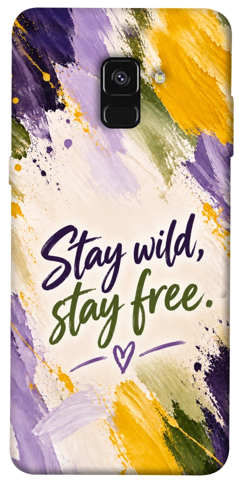 Чехол Stay wild для Galaxy A8 (2018)