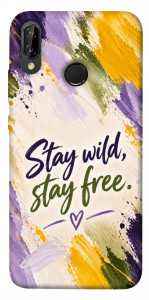 Чохол Stay wild для Huawei P20 Lite