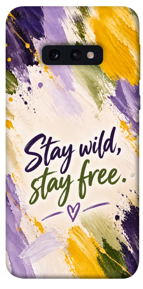 Чохол Stay wild для Galaxy S10e