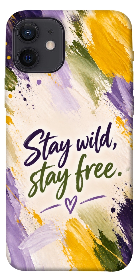 Чехол Stay wild для iPhone 12