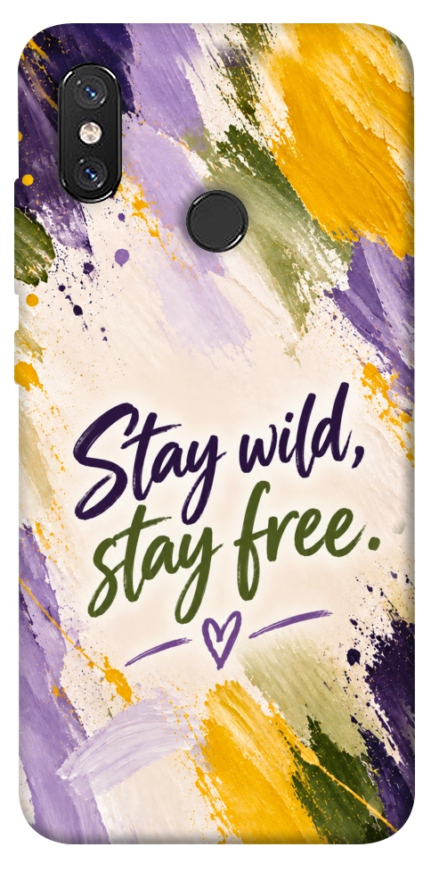 Чехол Stay wild для Xiaomi Mi 8