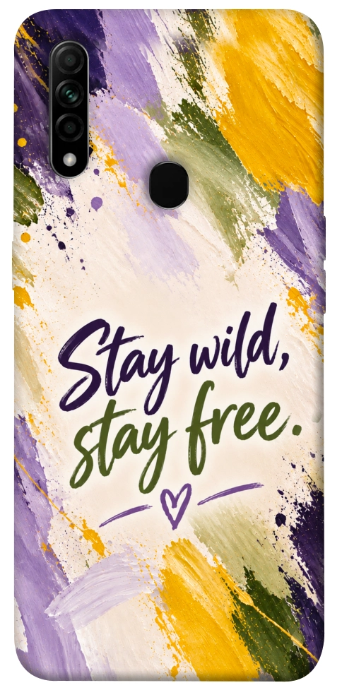 Чехол Stay wild для Oppo A31