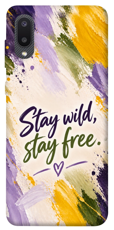 Чохол Stay wild для Galaxy A02