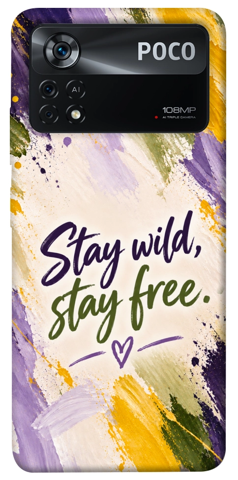 Чохол Stay wild для Xiaomi Poco X4 Pro