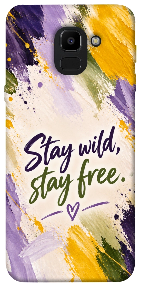 Чохол Stay wild для Galaxy J6 (2018)