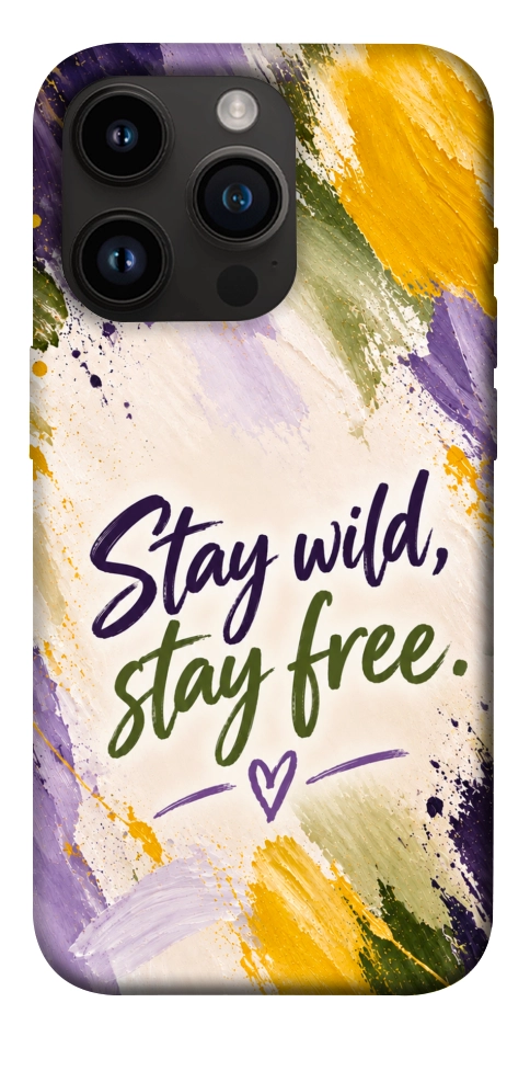 Чехол Stay wild для iPhone 14 Pro