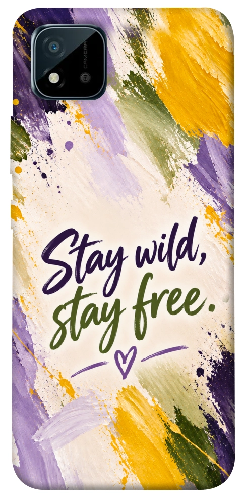 Чехол Stay wild для Realme C20