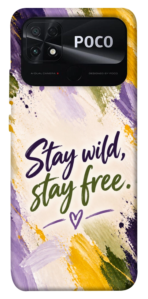 Чехол Stay wild для Xiaomi Poco C40