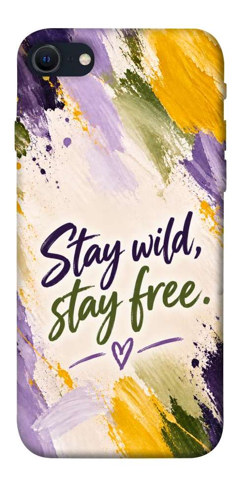 Чехол Stay wild для iPhone SE (2022)