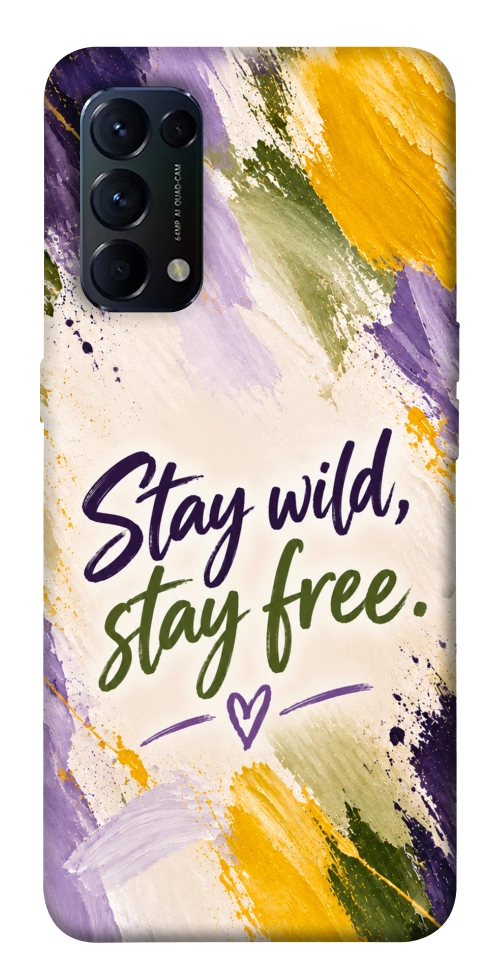 Чохол Stay wild для Oppo Reno 5 4G