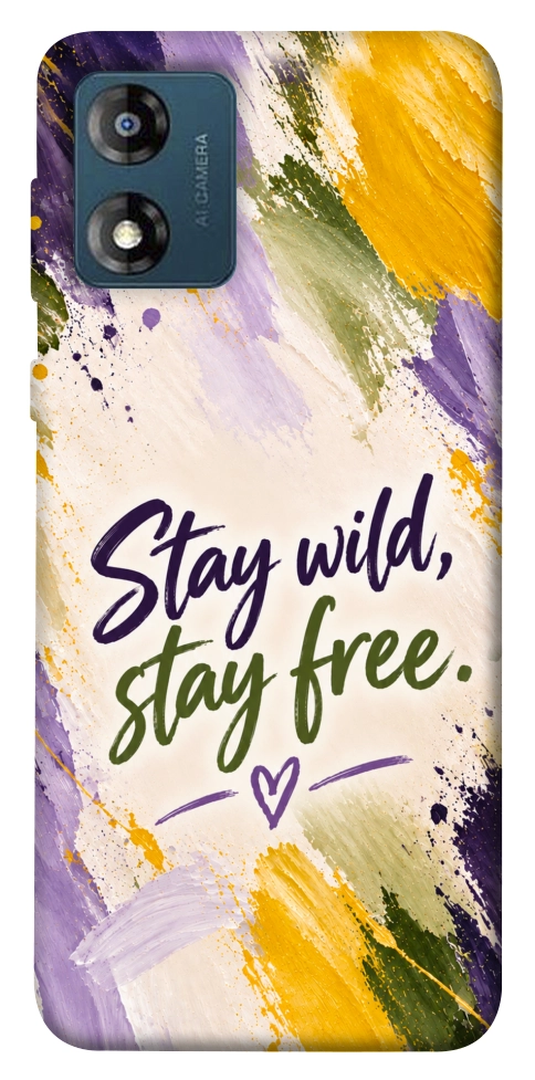 Чехол Stay wild для Motorola Moto E13