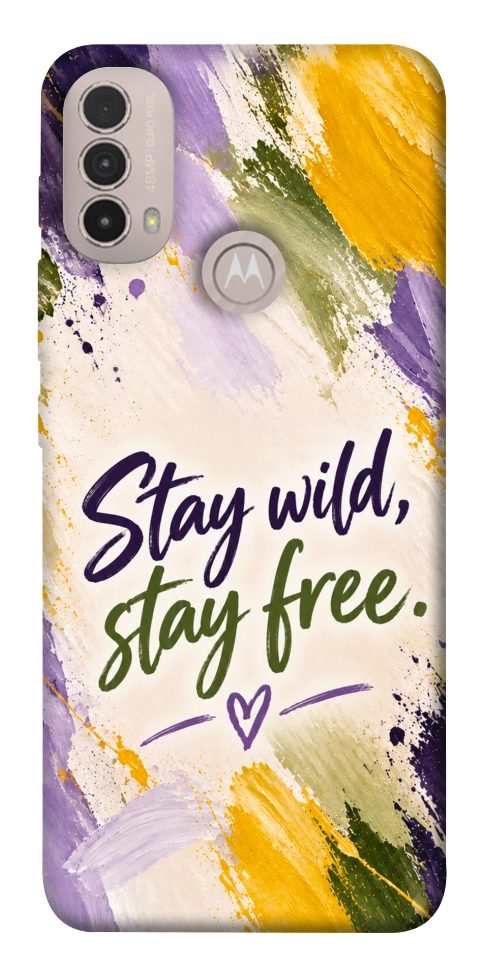 Чехол Stay wild для Motorola Moto E40